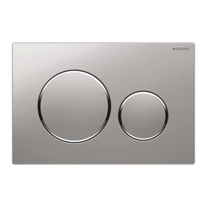Sigma20 bedieningspaneel Mat Chroom voor Sigma UP320 of UP720 inbouwreservoir