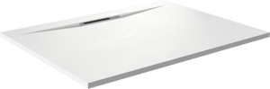 Balmani Dolce Duschwanne: 120 x 90 cm, Solid Surface, Weiß matt