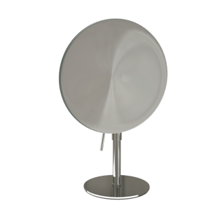 Blaufoss Make-up-Spiegel rund, Chrom stehend, 20 cm