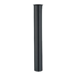 Santeg Draintube rallonge à collet siphon lave-mains Ø 32 mm 30 cm noir