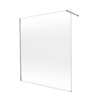 Balmani Modular inloopdouche: 180 x 200 cm, Permafrost met coating, Brushed GunMetal profielen
