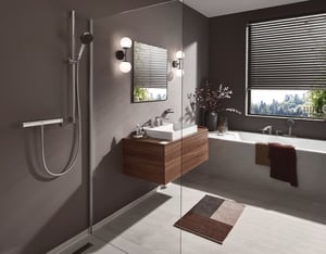 Hansgrohe Vivenis sBox badrandkraan exclusief inbouwelement
