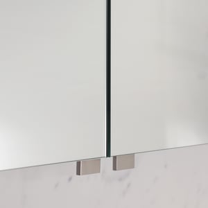 Balmani Oberture 2 pièces poignée pour armoire de toilette chrome