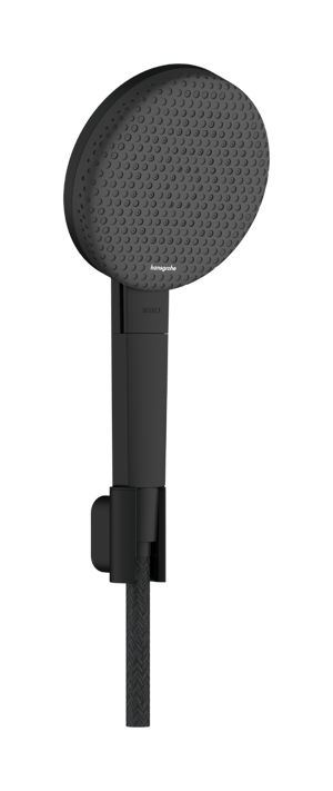 Hansgrohe Raindance Alive Select S 125 kit douchette 3 fonctions de jet Noir Mat