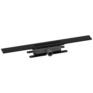 Easy Drain R-Line Clean Color Duschrinne 80cm Matt Schwarz