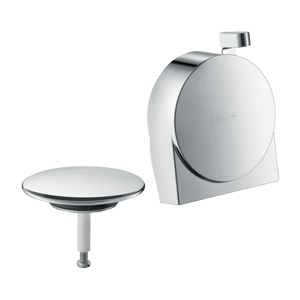 Hansgrohe Exafill S afwerkset badvulling, afvoer en overloop Glanzend chroom