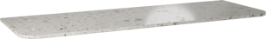 Balmani Moon tablette simple ou double terrazzo greige 160 x 55 cm
