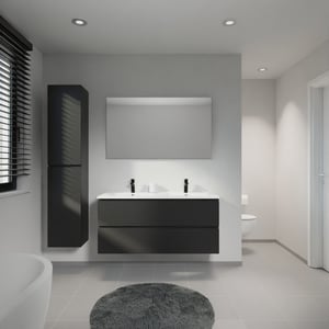 Linie Lado meuble salle de bains avec lavabo Vano