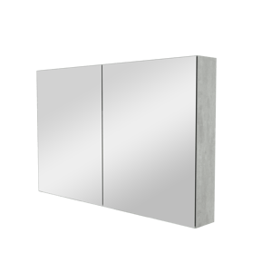 Storke Reflecta armoire de toilette 120 x 75 cm béton gris foncé