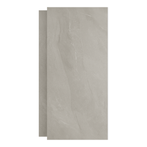 Luca Varess Groovy Duschrückwand Set 2 x 120x260 cm, SPC, Bali Light Grey