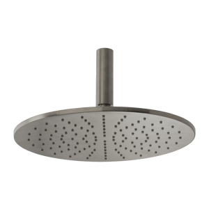 Blaufoss Round 300 Regendusche Duschkopf: Rund, Deckeneinbau, 30 cm, Brushed GunMetal