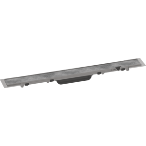 Hansgrohe RainDrain Rock kit de finition pour rigole de douche découpable 60cm RSV Look grille à carreler