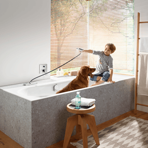 Hansgrohe Exafill S afwerkset badvulling overloop- en afvoergarnituur