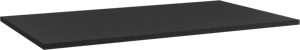 Storke Panton Einzelwaschtischplatte, mattschwarze pulverbeschichtete mdf, 95 x 52 cm