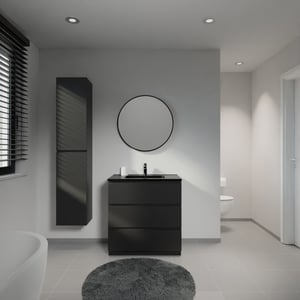 Linie Lado meuble salle de bains avec lavabo Vano