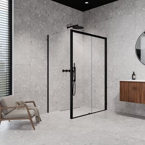 Balmani Senses Design Eckdusche mit Schiebetür