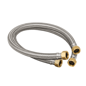 Santeg flexibles de raccordement F3/4"xF3/4" 100cm (2 pièces)