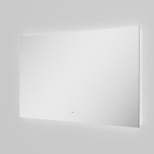 Luca Varess Luuno rechthoekige badkamerspiegel 130 x 75 cm met spiegelverlichting en anti-damp