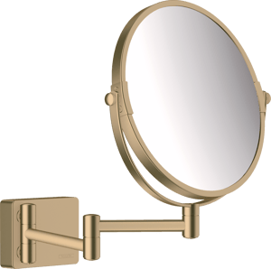Hansgrohe AddStoris Kosmetikspiegel mit Vergrößerung Brushed Bronze