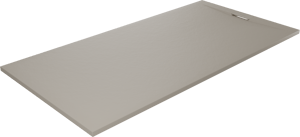 Luca Varess Fusion douchebak 180 x 90 cm composietmarmer mat greige
