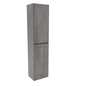 Storke Edge zwevende badkamerkast beton donkergrijs 40 x 30 x 170 cm