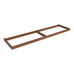 Balmani Lucida socle pour meuble sous-vasque noyer Américain 180 x 55 cm