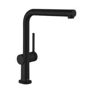 Hansgrohe Talis M54 270 robinet de cuisine avec douchette extractible noir mat