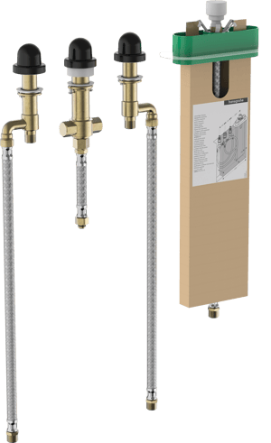 Hansgrohe set de base pur mitigeur de baignoire sur gorge