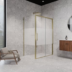 Balmani Senses Design Eckdusche mit Schiebetür