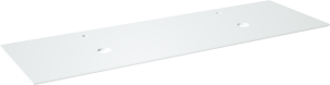 Balmani Facetta tablette double Solid Surface mat 180 x 55 cm