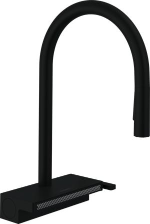 Hansgrohe Aquno M81 robinet de cuisine noir mat