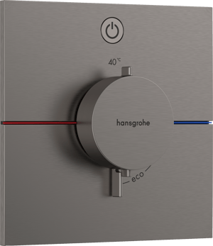 Hansgrohe Showerselect Comfort E Unterputz-Duschthermostat Brushed Black Chrome