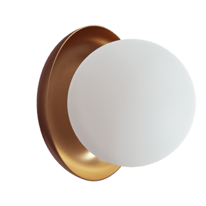 Balmani Pelota Bowl medium LED Verlichting 16 cm rosegold