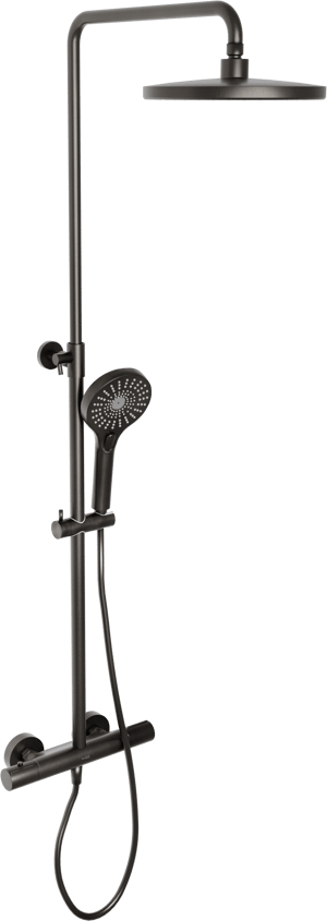 Blaufoss Onos 250 Duschsystem: Brushed GunMetal