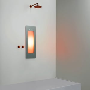 Sunshower One S Infrarot Unterputz organic grey