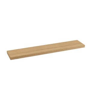 Balmani Legno tablette de finition pour colonne de salle de bains chêne vieilli 90 cm