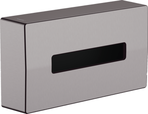Hansgrohe AddStoris Distributeur de mouchoirs en papier Brushed Black Chrome