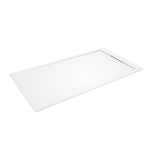 Balmani Andes Duschwanne: 160 x 90 cm, Solid Surface, Weiß matt
