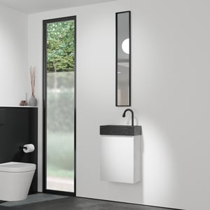 Balmani Mitra meuble WC avec plan vasque Dama
