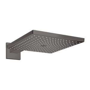 Hansgrohe Raindance E300 Hoofddouche vierkant 30 x 30 cm met wand douchearm Brushed Black Chrome