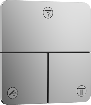 Hansgrohe Showerselect Comfort Q inbouw mengkraan glanzend chroom