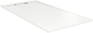 Balmani Andes douchebak 160 x 80 cm Solid Surface mat wit