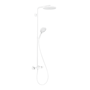 Hansgrohe Raindance Select S240 thermostatische kraan regendoucheset Mat Wit