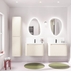 Storke Soft badkamermeubel met Kera Soft wastafel