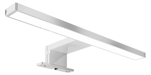 Luca Varess Cubico LED luminaire 30 cm chrome, 4000K