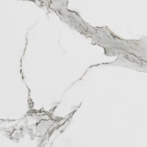 Linie Fresco dalles murales (4 dalles) 90 x 60 cm, SPC, Marble White