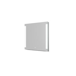 Linie Lunar miroir rectangulaire lumineux 90 x 80 cm