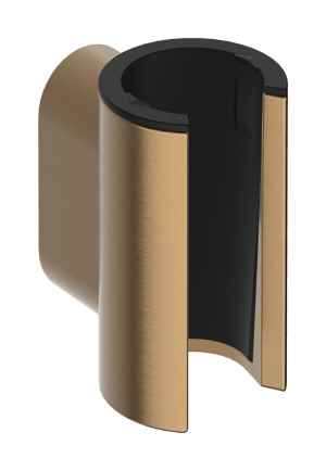 Hansgrohe Porter Fine Brausehalter: Brushed Bronze