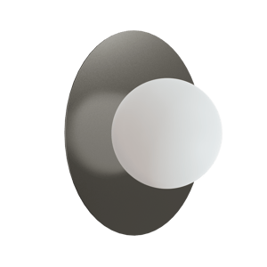 Balmani Pelota Disc small LED Luminaire 16 cm gunmetal