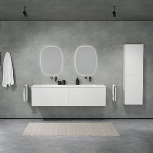 Balmani Idra by Mitra badkamermeubel met Tablo Arcato Wastafel